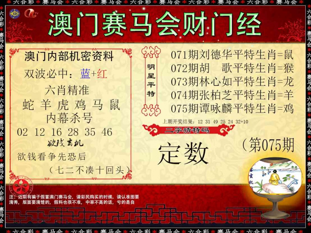 075期财门经[图]